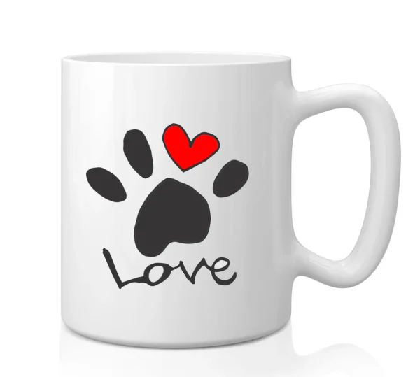 Pet Lovers White Mug